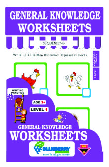 Blueberry WRITING SKILLS Worksheets Level 1
